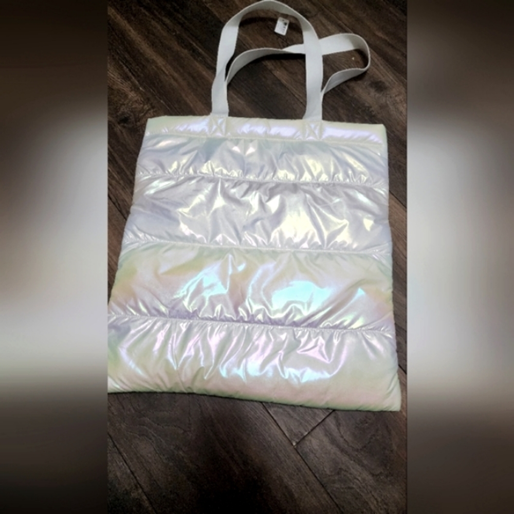 NWT Bath & Body Works Puffer Tote Bag